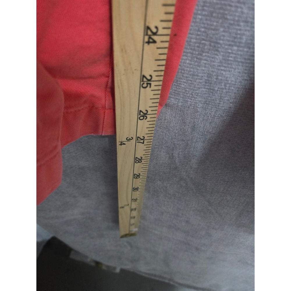 Vineyard Vines Breaker Pants Mens 28x30 Coral Pink Salmon Cotton Chino Chinos - Picture 4 of 8